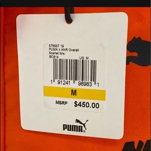 New Puma ski suit.